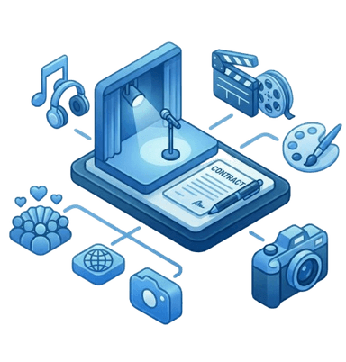아티스트 에이전시 아이콘